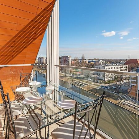 Apartament Penthouse Q4Apartments グダニスク エクステリア 写真